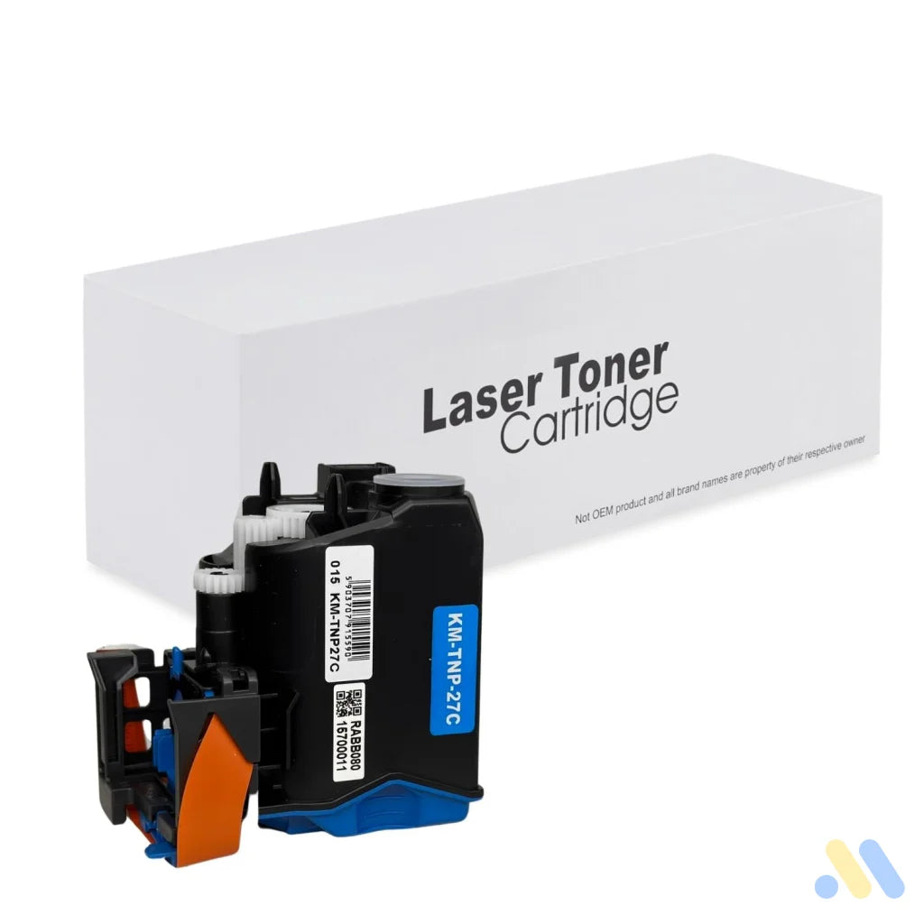 Toner do Konica Minolta A0X5453 / TNP27C | niebieski | wydajność 4500 str.