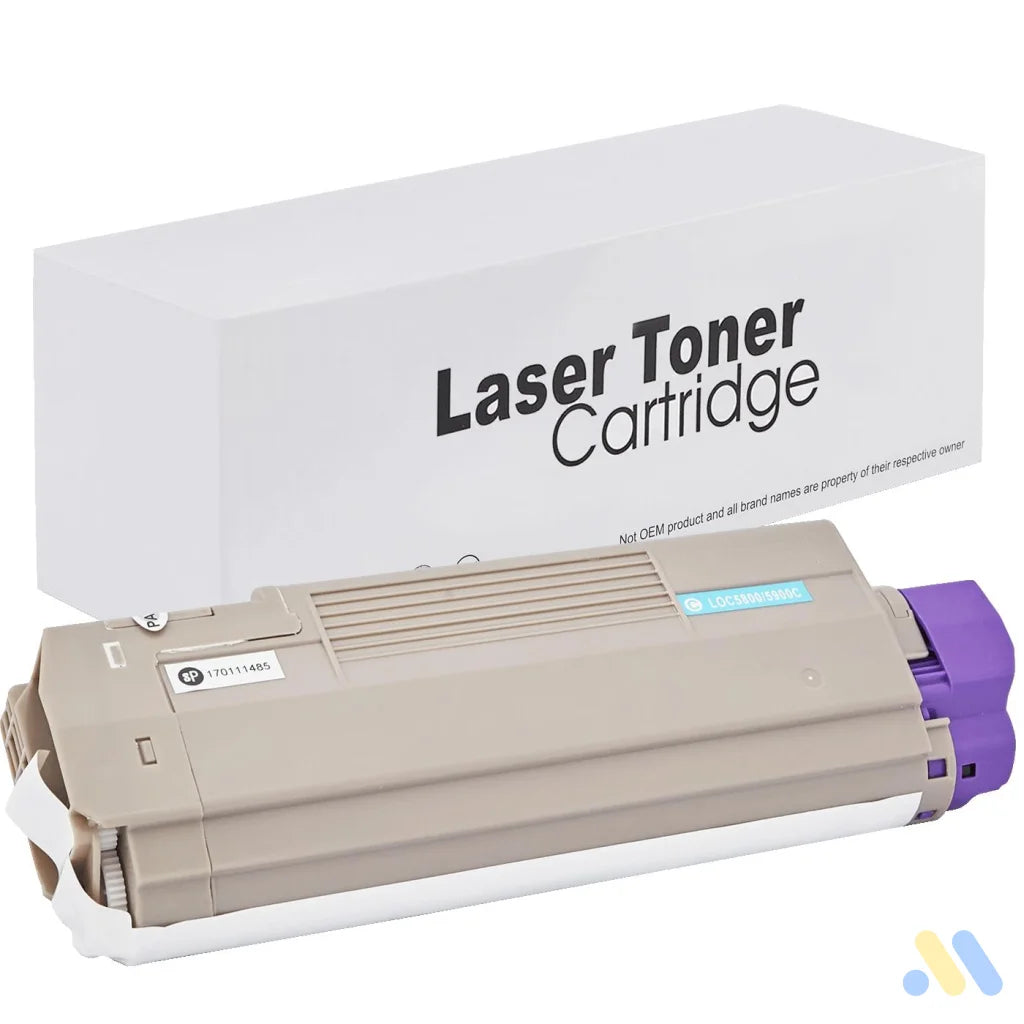 Toner do OKI 43324423 | niebieski | wydajność 5000 str.