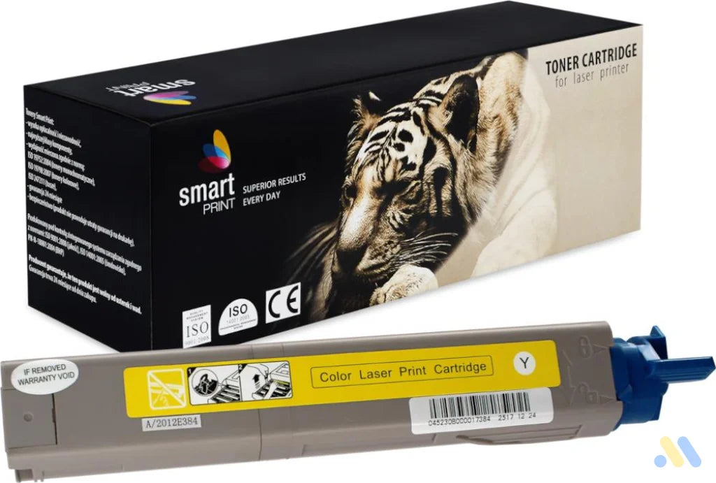 Toner do OKI 43459369 | żółty | wydajność 2500 str.