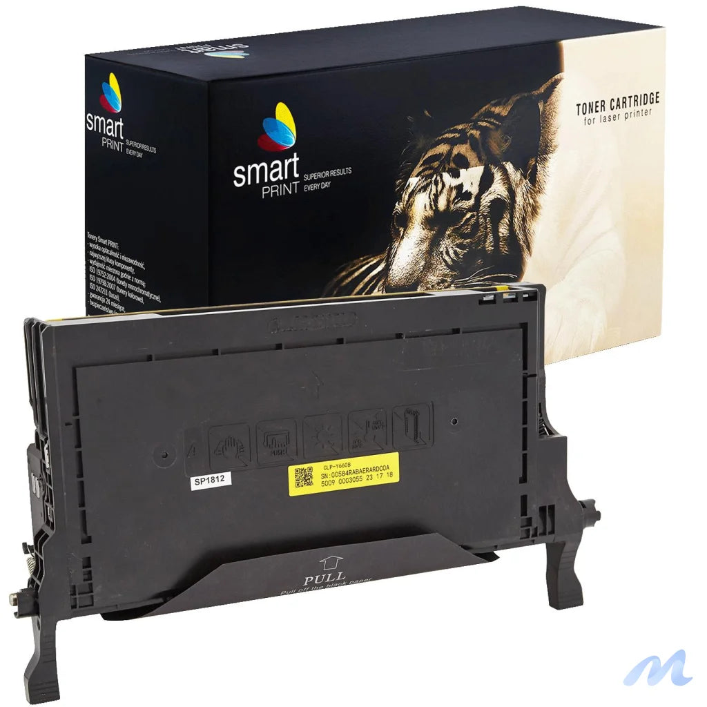 Toner do SAMSUNG CLP-Y660B | żółty | wydajność 5000 str.