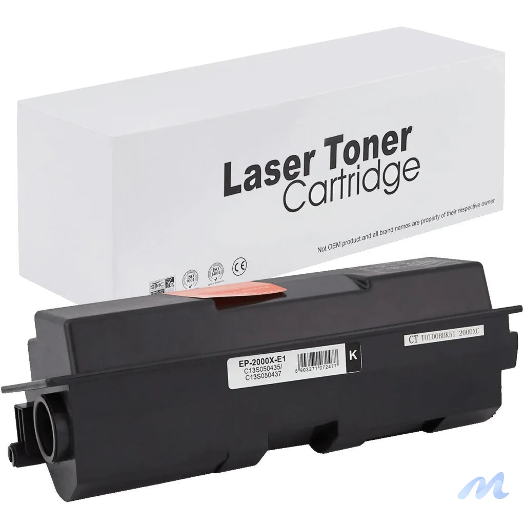Toner for Epson | C13S050435 / C13S050437 | black | 8000 pag. | neutral box