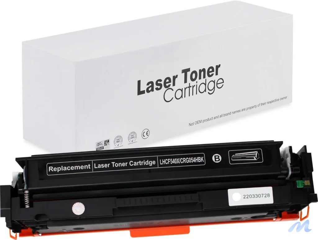 Toner for HP / Canon | CF540X / CRG054H | black | 3200 pag. | neutral box