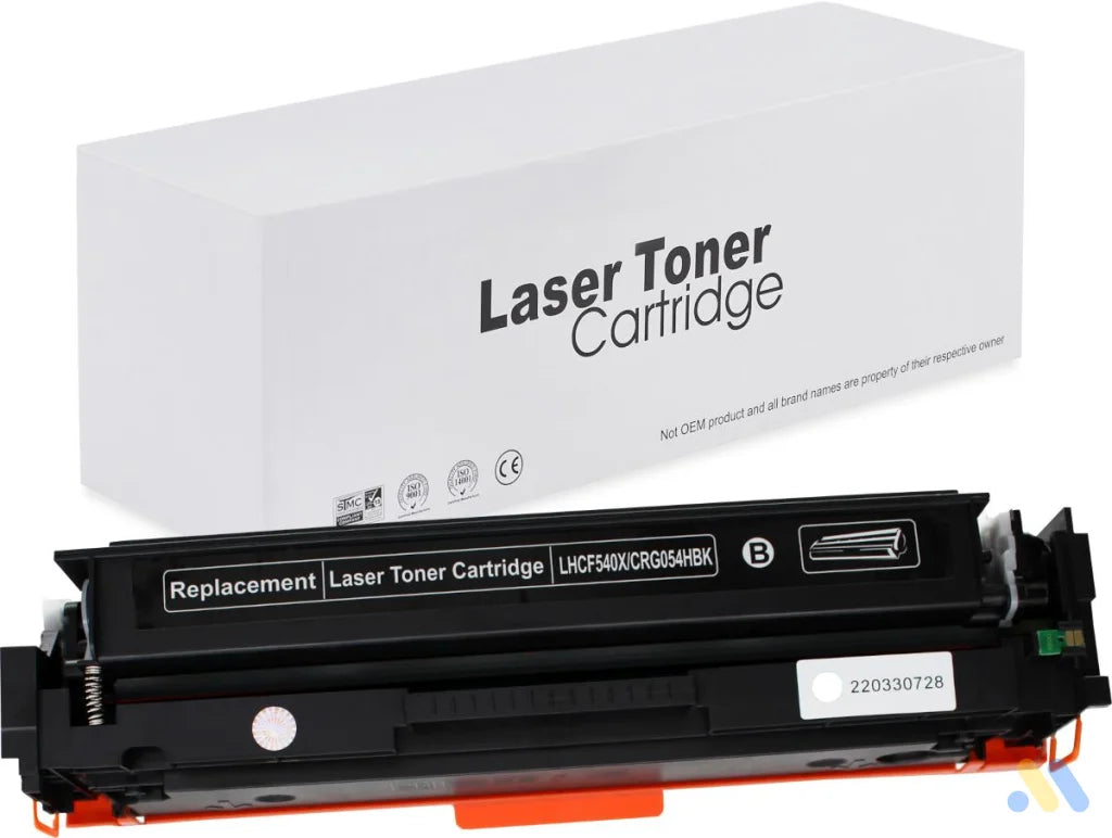 Toner for HP / Canon | CF540X / CRG054H | black | 3200 pag. | neutral box