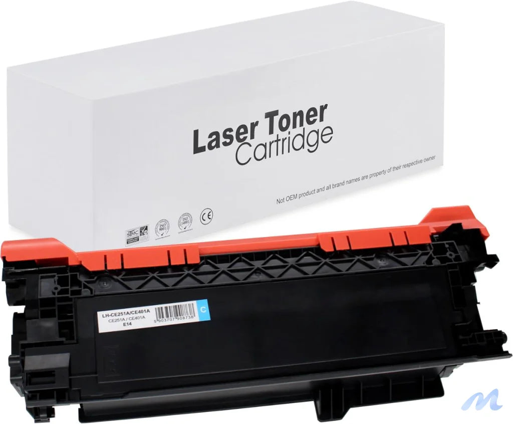 Toner for HP | CE251A / CE401A | cyan | 6000 pag. | neutral box