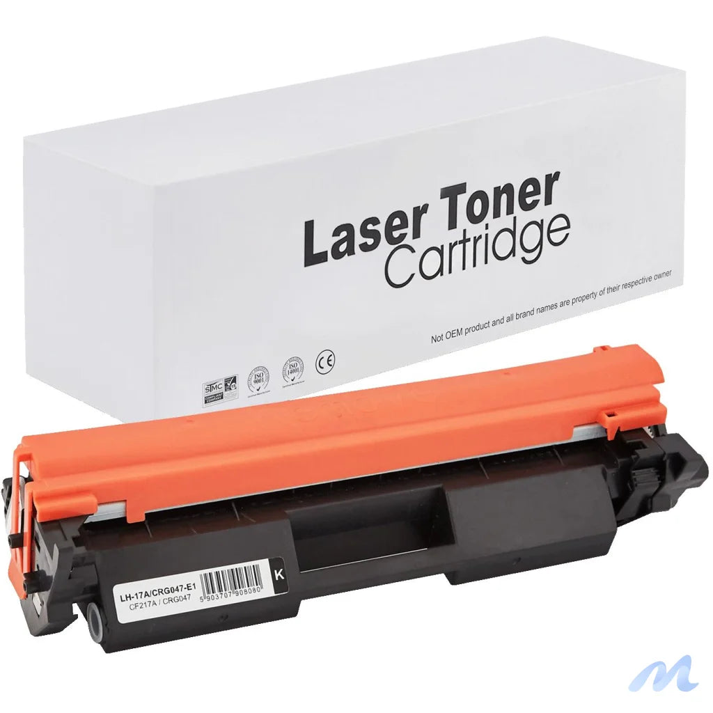 Toner for HP | CF217A / CRG047 / 17A | black | 1600 pag. | neutral box