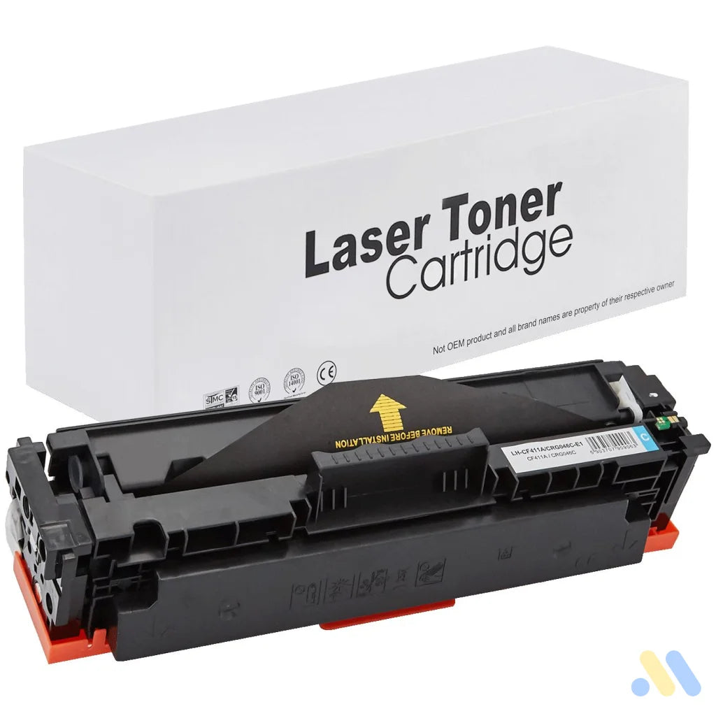 Toner for HP | CF411A / CRG046C | cyan | 2300 pag. | neutral box