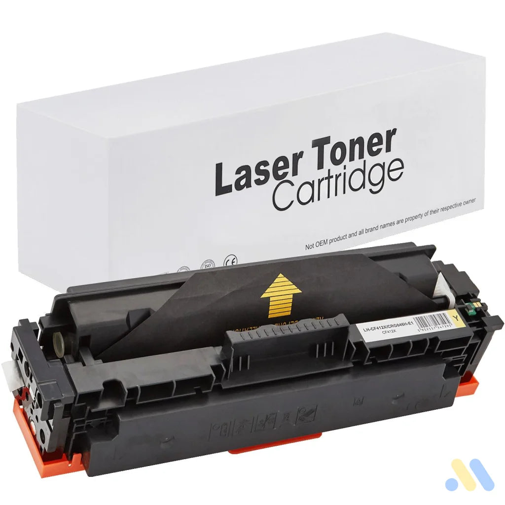 Toner for HP | CF412X / CRG046HY | yellow | 5000 pag. | neutral box