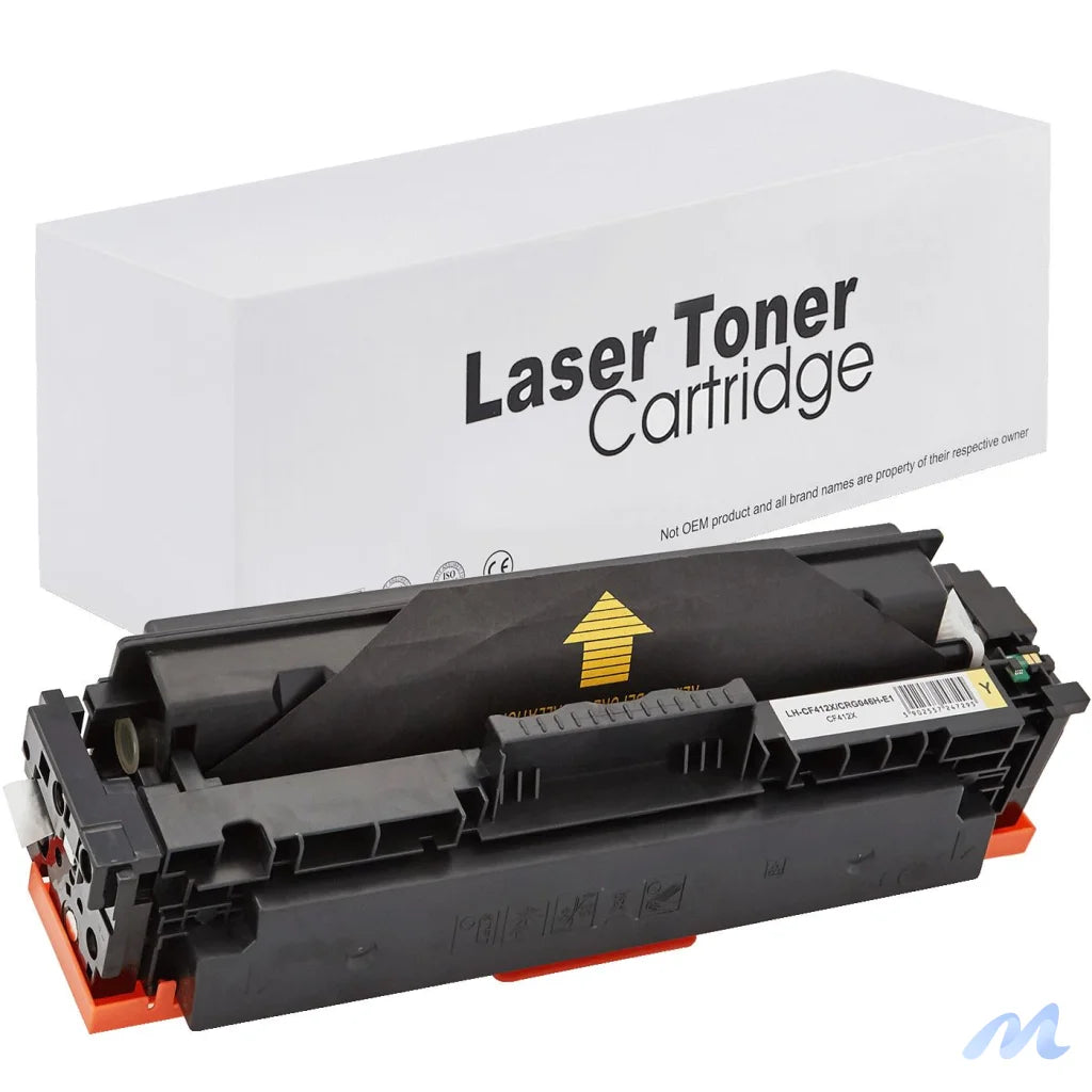 Toner for HP | CF412X / CRG046HY | yellow | 5000 pag. | neutral box