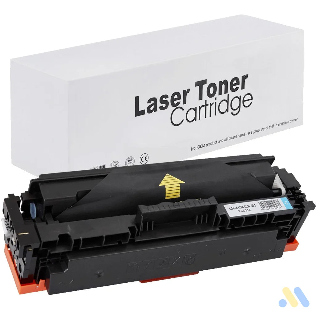 Toner for HP | W2031X / CRG055 | no chip | cyan | 6000 pag. | neutral box