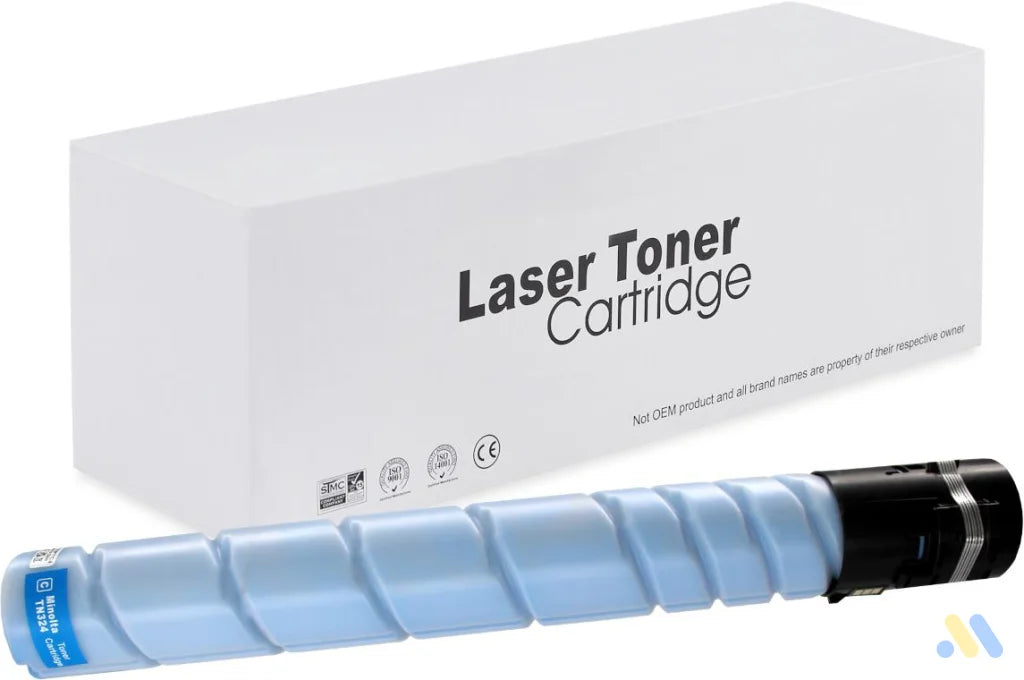 Toner for Konica Minolta | TN324C | cyan | 26000 pag. | neutral box