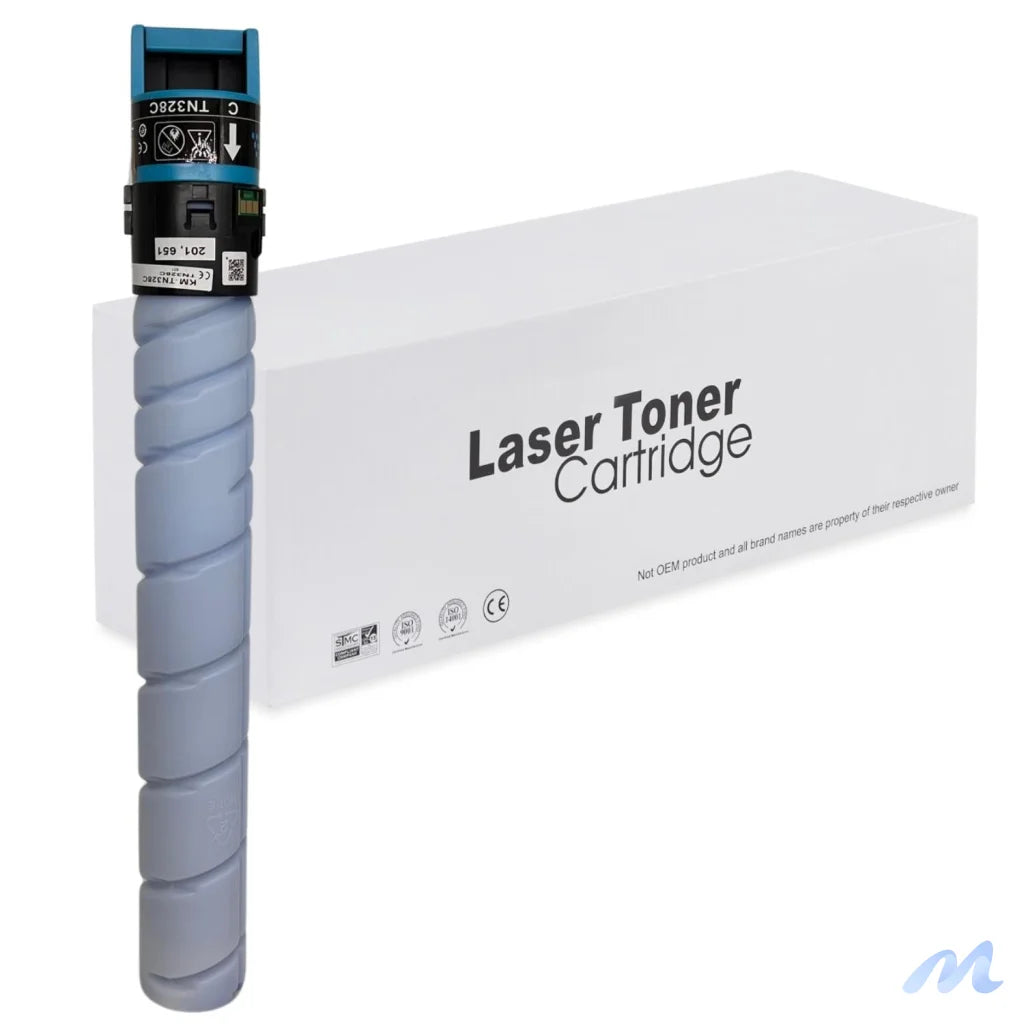 Toner for Konica Minolta | TN328C | cyan | 25000 pag. | neutral box