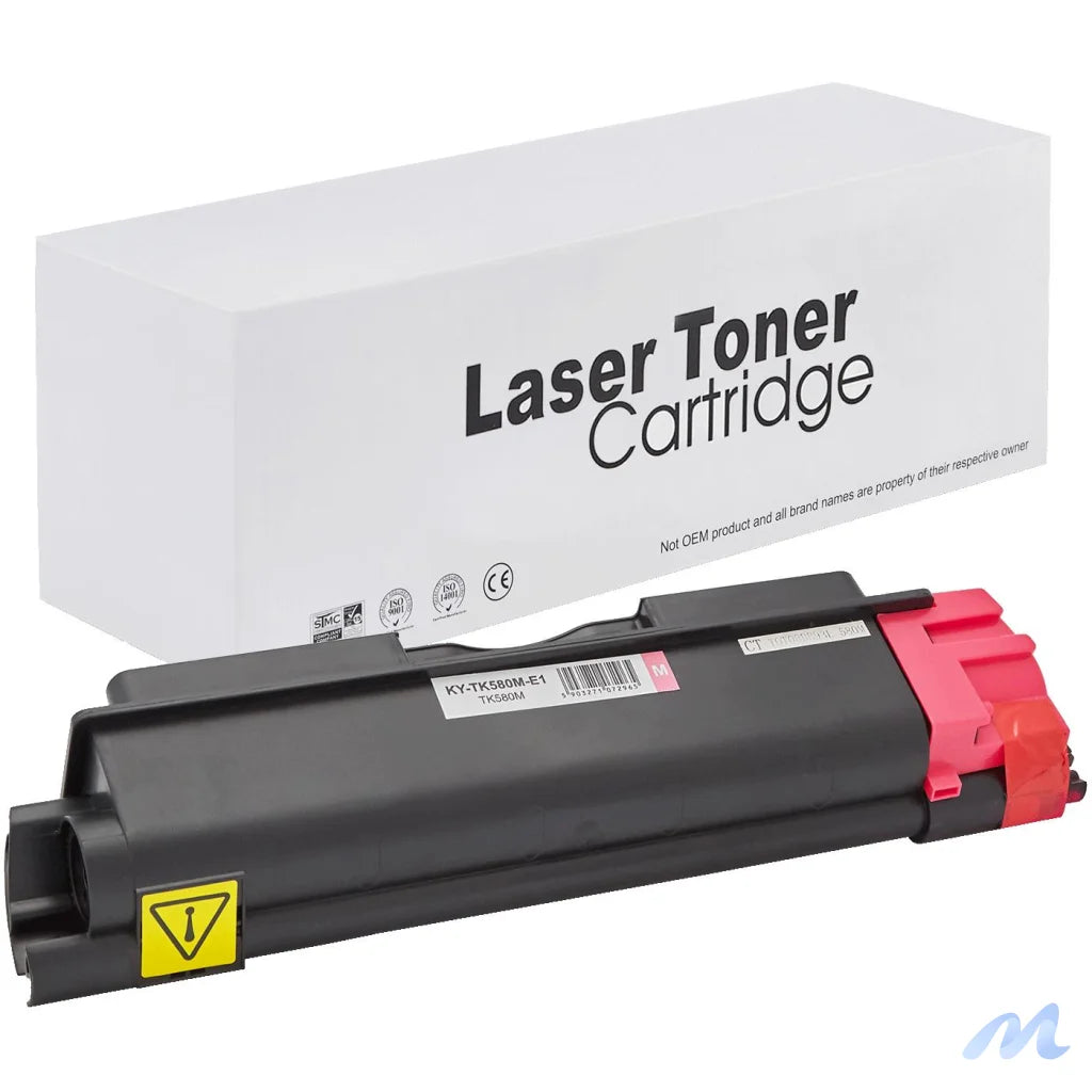 Toner for Kyocera | TK580M | magenta | 2800 pag. | neutral box