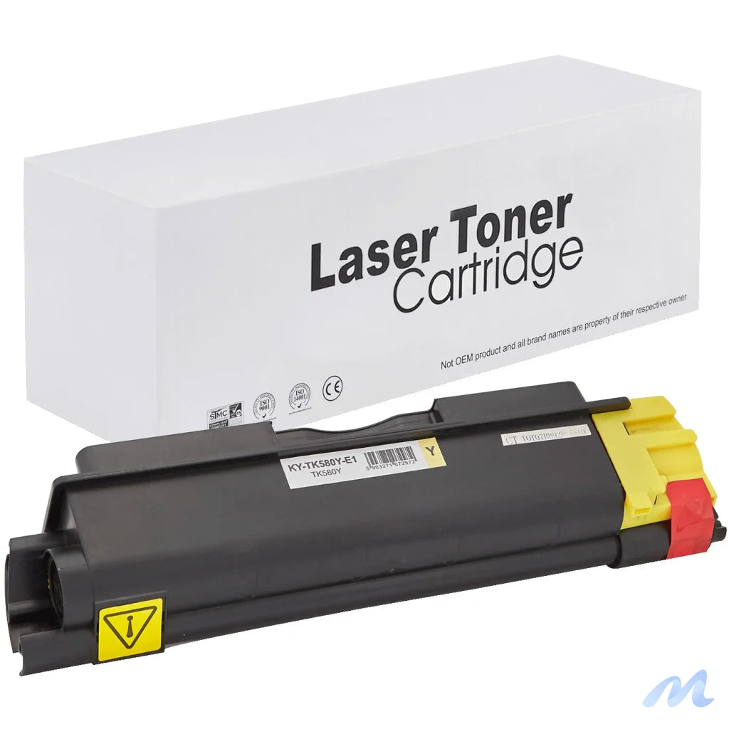 Toner for Kyocera | TK580Y | yellow | 2800 pag. | neutral box