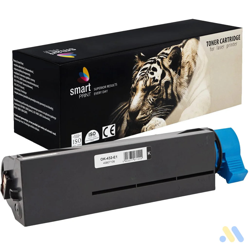 Toner for Oki | 45807106 | black | 7000 pag. | Smart Print