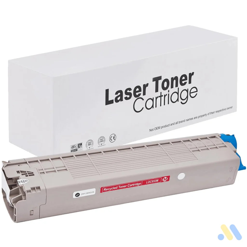 Toner for Oki | 45862838 | rem. | magenta | 7300 pag. | neutral box