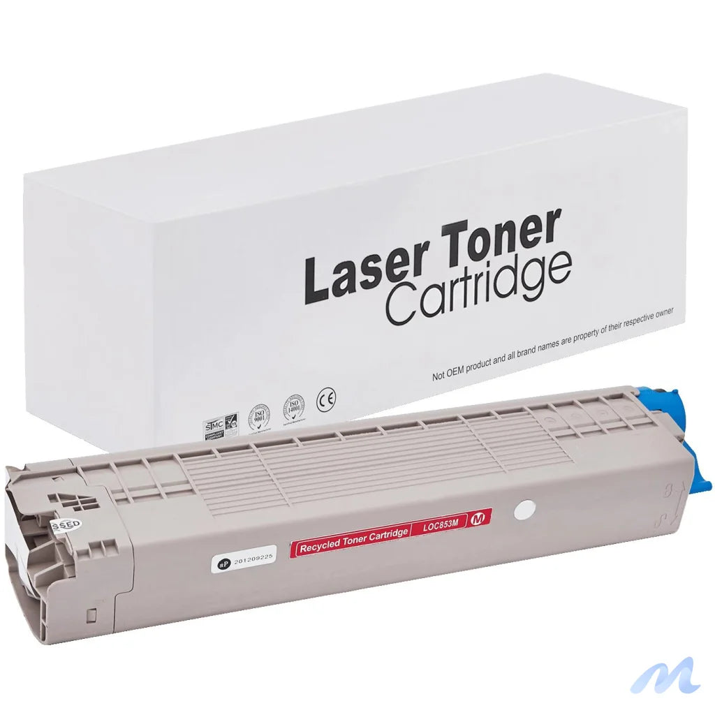 Toner for Oki | 45862838 | rem. | magenta | 7300 pag. | neutral box