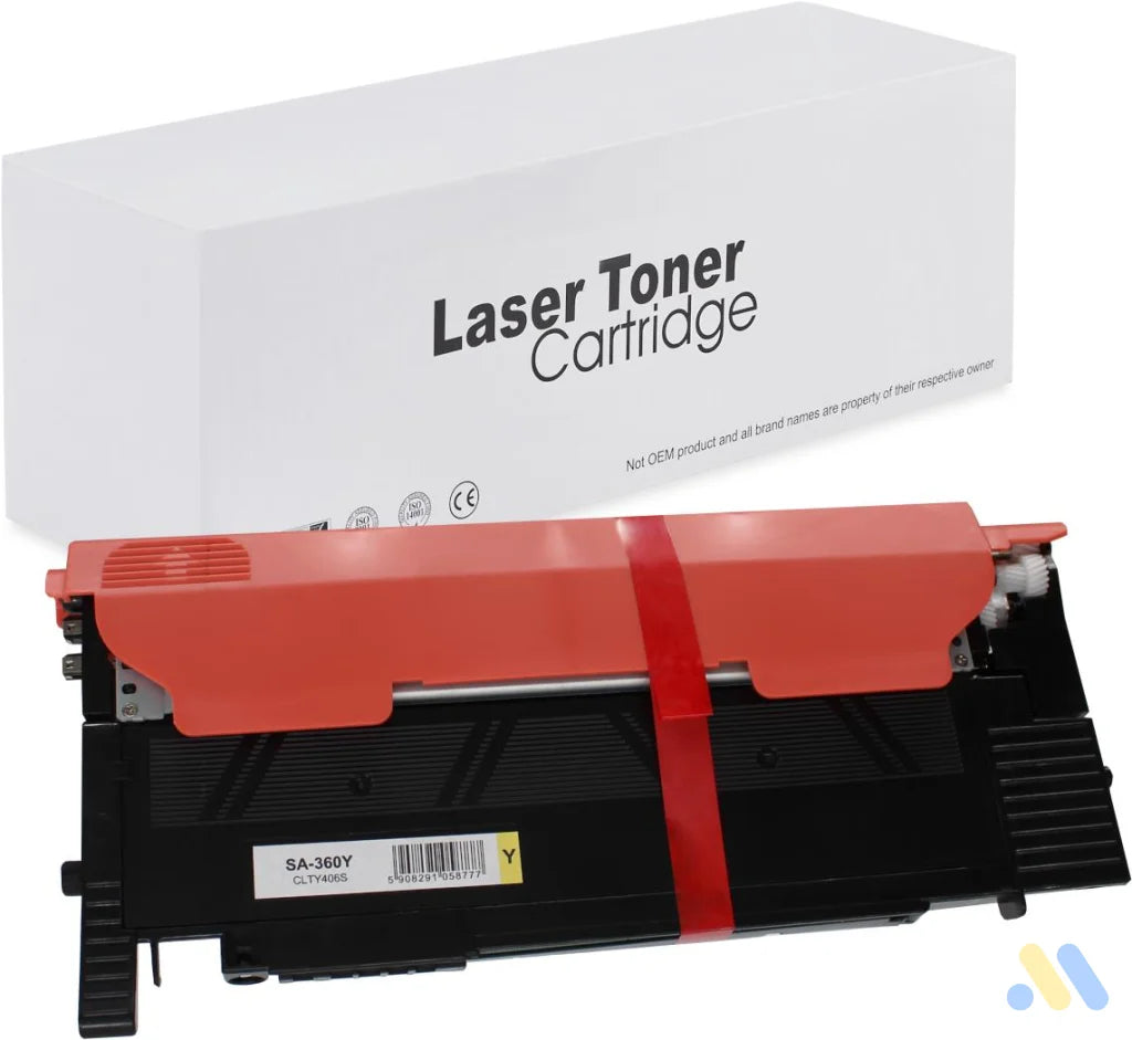 Toner for Samsung | CLTY406S | yellow | 1000 pag. | neutral box