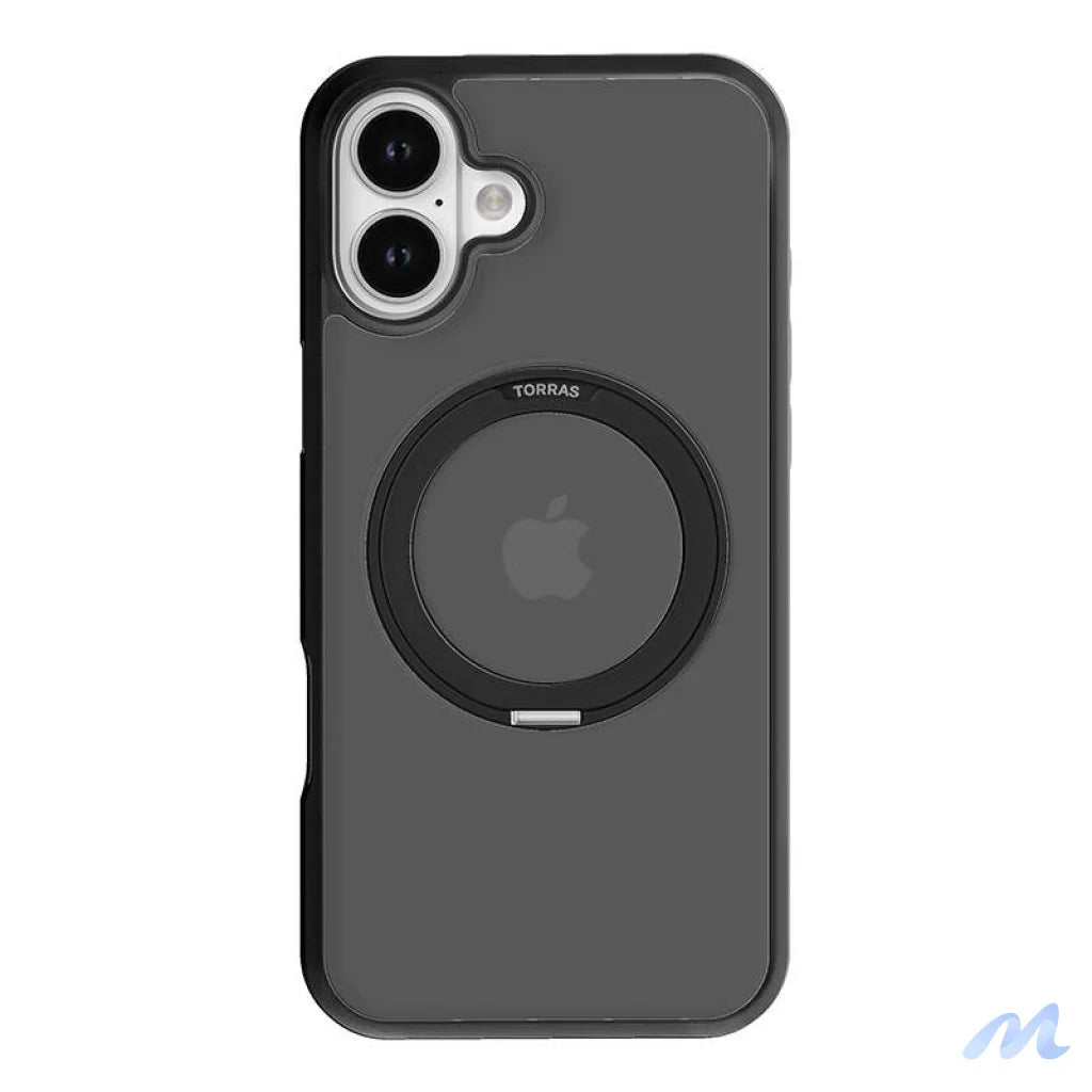 Torras Ostand Pro Case for iPhone 16 (Black)