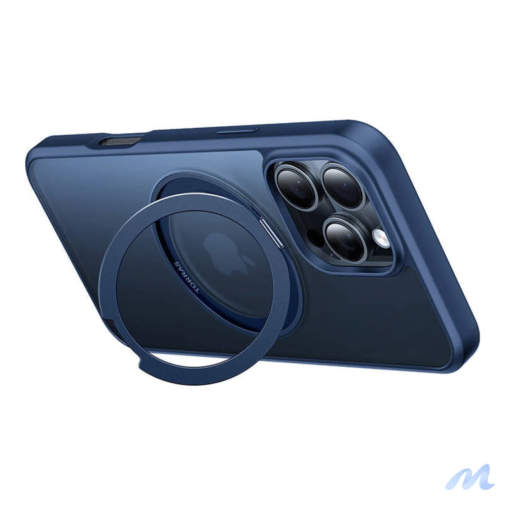 Torras Ostand Pro Case for iPhone 16 Pro (Blue)