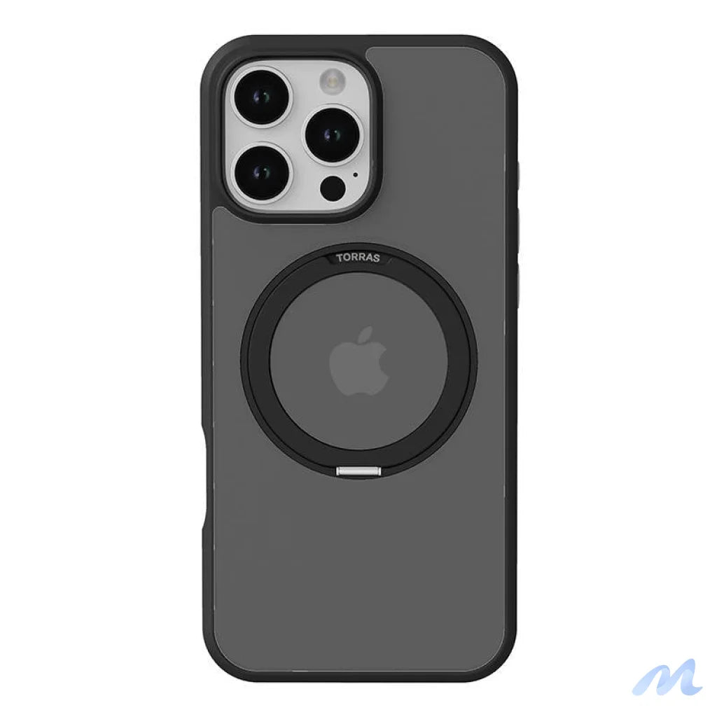 Torras Ostand Pro Case for iPhone 16 ProMax (Black)