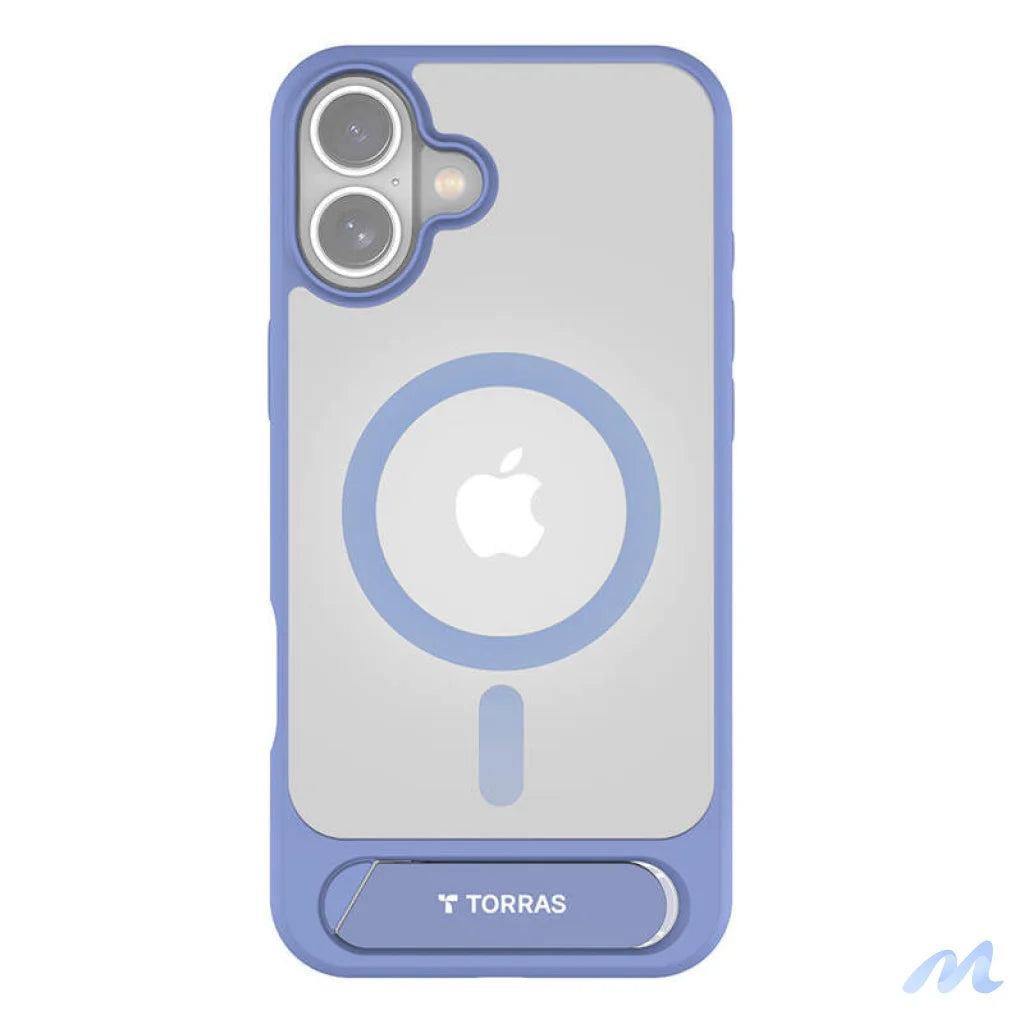 Torras Pstand Series Case for iPhone 16 (Blue)
