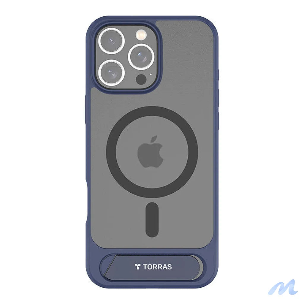 Torras Pstand Series Case for iPhone 16 Pro (Blue)