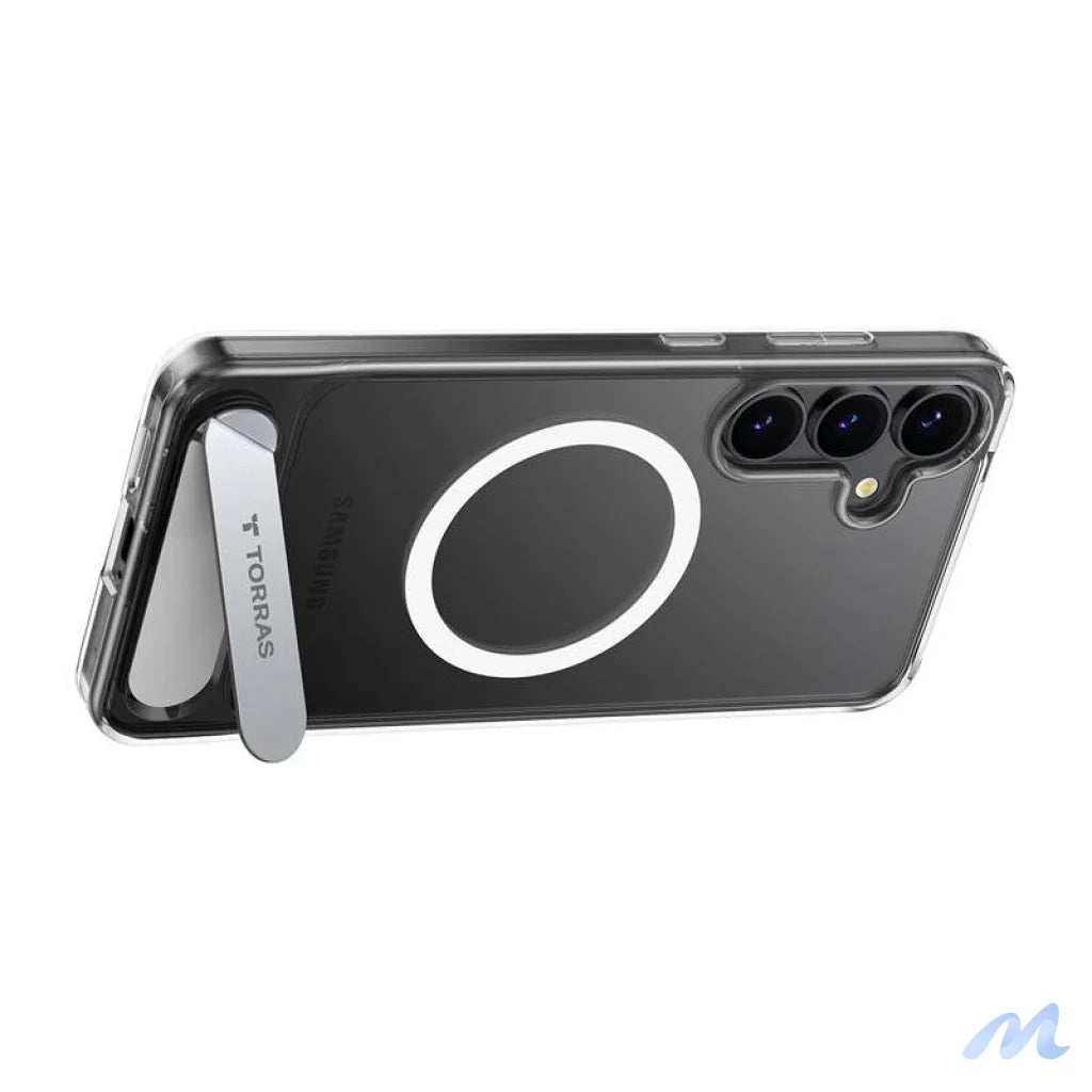 Torras Pstand Series phone case for Samsung S25+ (transparent)