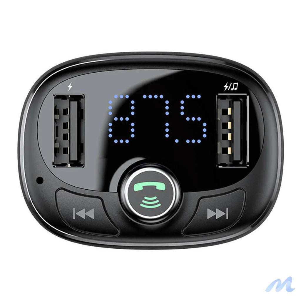 Transmitter FM Baseus T-typed S-09 Bluetooth (black)