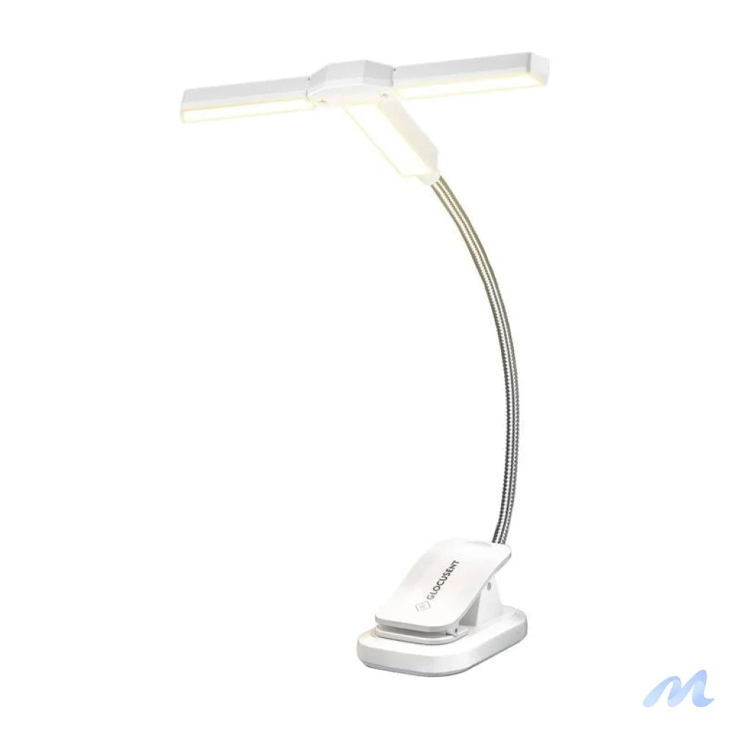 Tri-Head Book Light Glocusent GLCSNTA2303 USB-C 1000mAh White