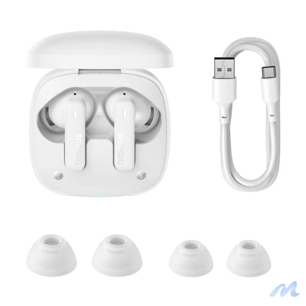 TWS Baseus Bowie E19 Headphones (white)