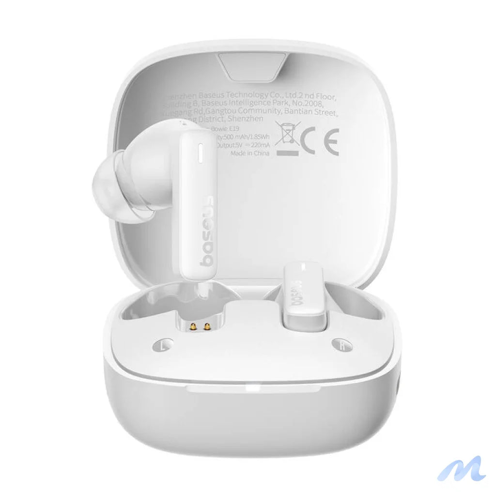TWS Baseus Bowie E19 Headphones (white)