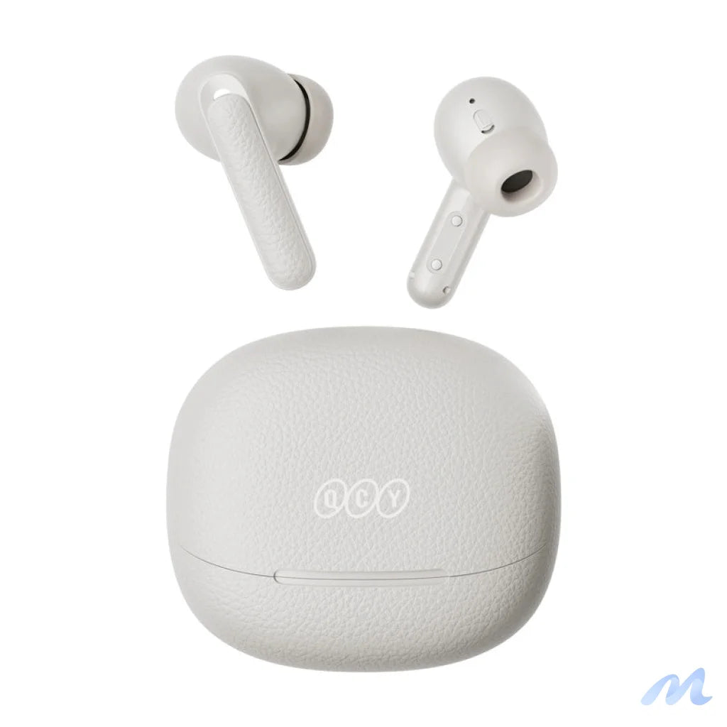 TWS QCY Buds HT15 ANC earphones (white)