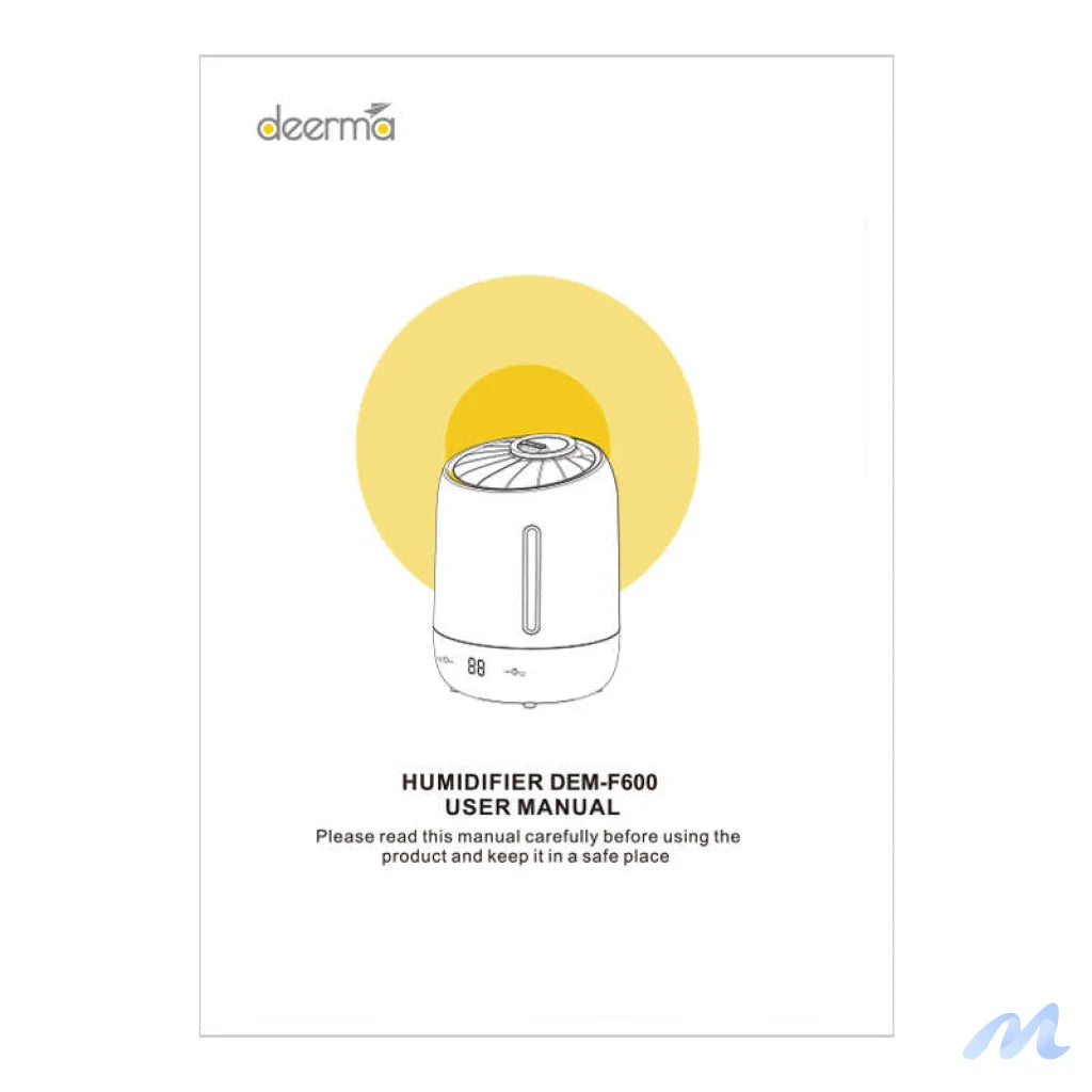 Ultrasonic humidifier Deerma F600