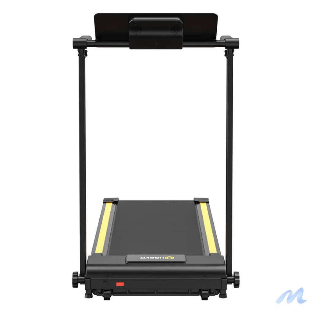 UREVO Foldi Mini folding electric treadmill (black and orange)