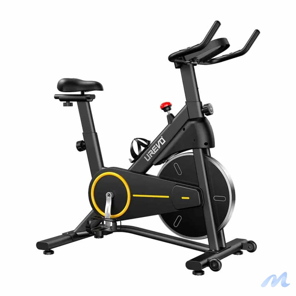 UREVO T1 exercise bike (black and yellow)