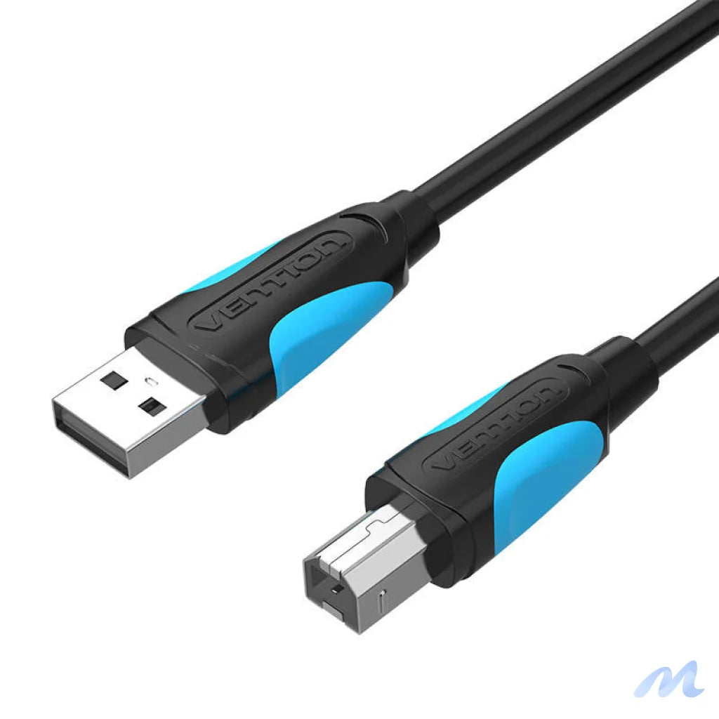 USB 2.0 A to USB-B printer cable Vention VAS-A16-B100 1m Black