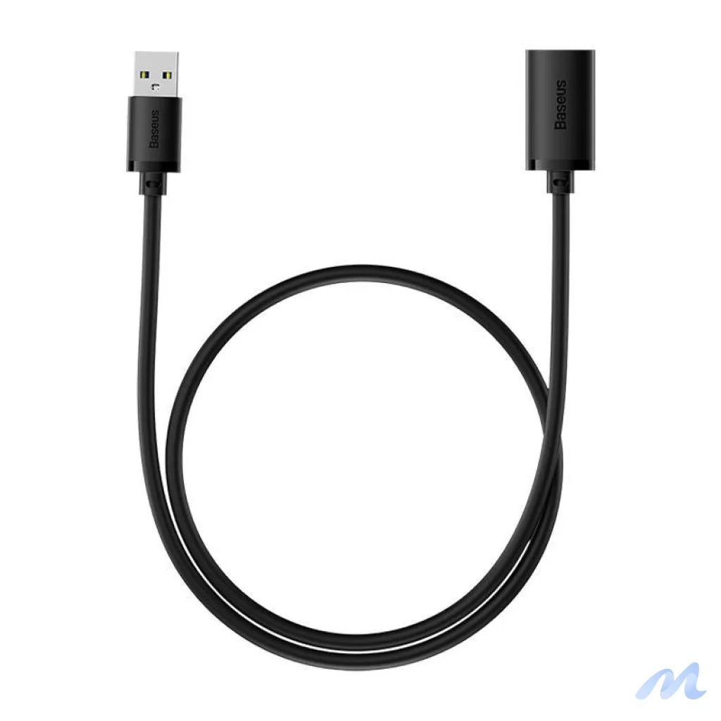 USB 3.0 Extension cable Baseus male to female, AirJoy Series, 0.5m (black)