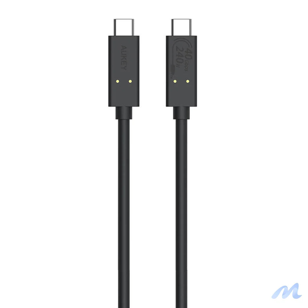 USB-C to USB-C Cable Aukey, CB-TCC241, 240W, 0.8m (black)