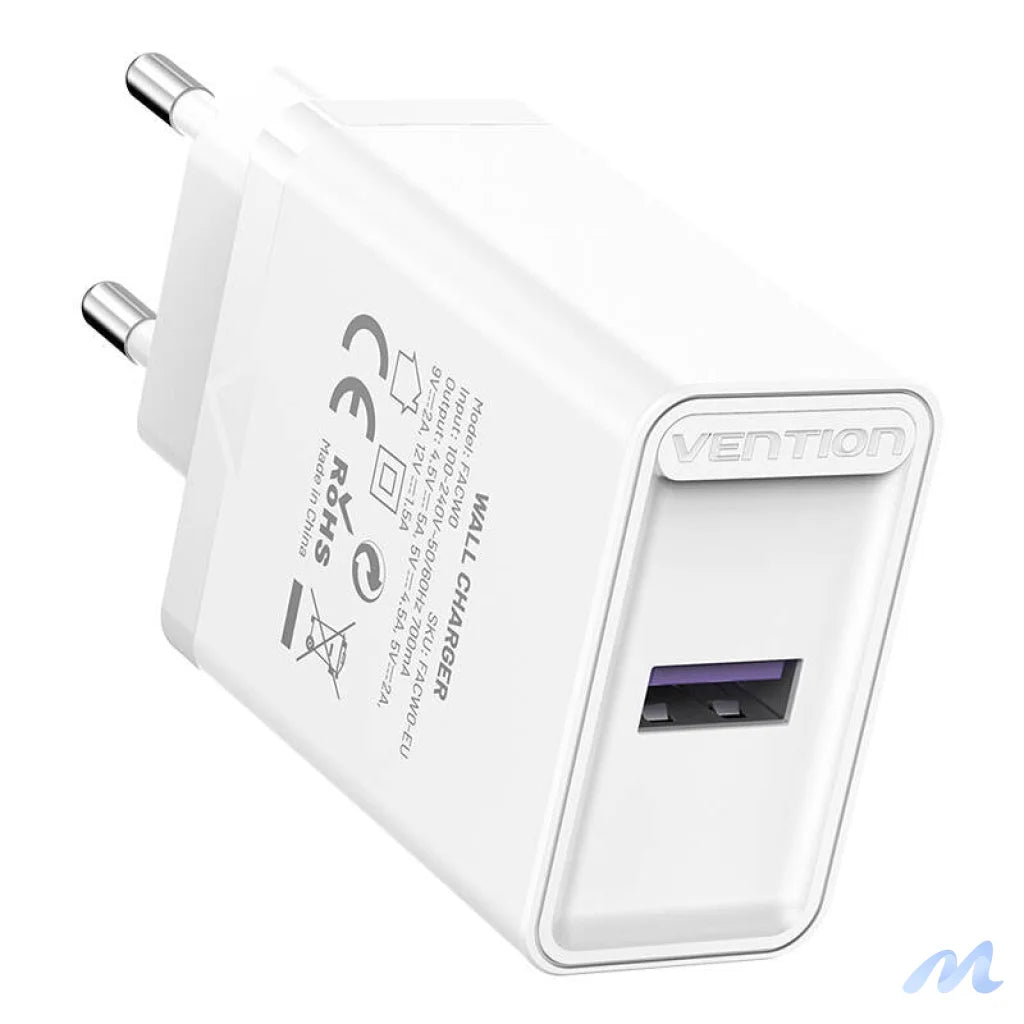 Vention FACW0-EU USB Charger 22.5W (white)