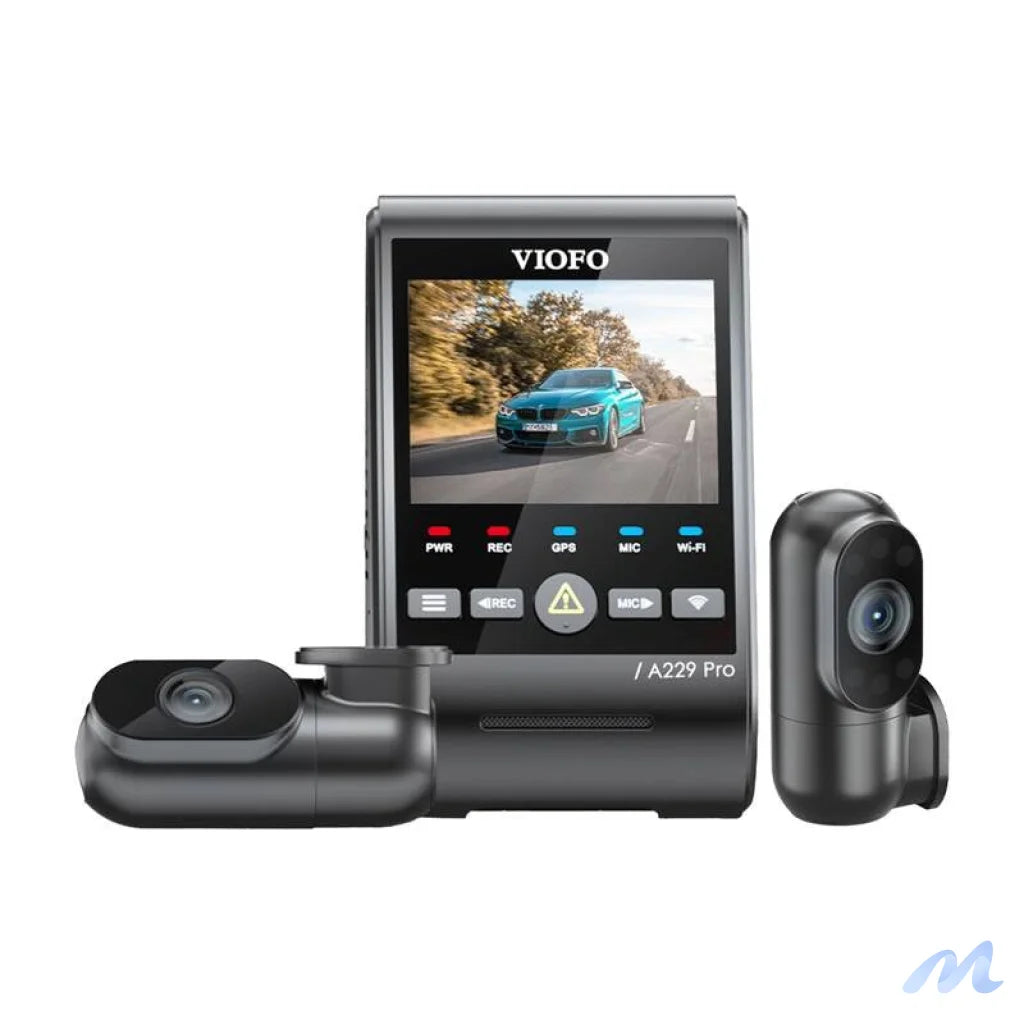 VIOFO A229 PRO 3CH 4K + 2K + 1080P WiFi, GPS