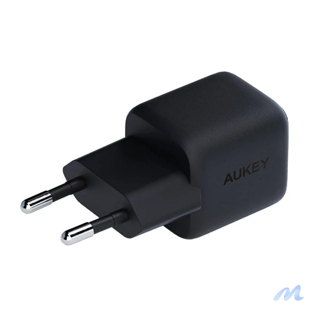 Wall Charger Aukey PA-B1L,USB-C, 30W (black)