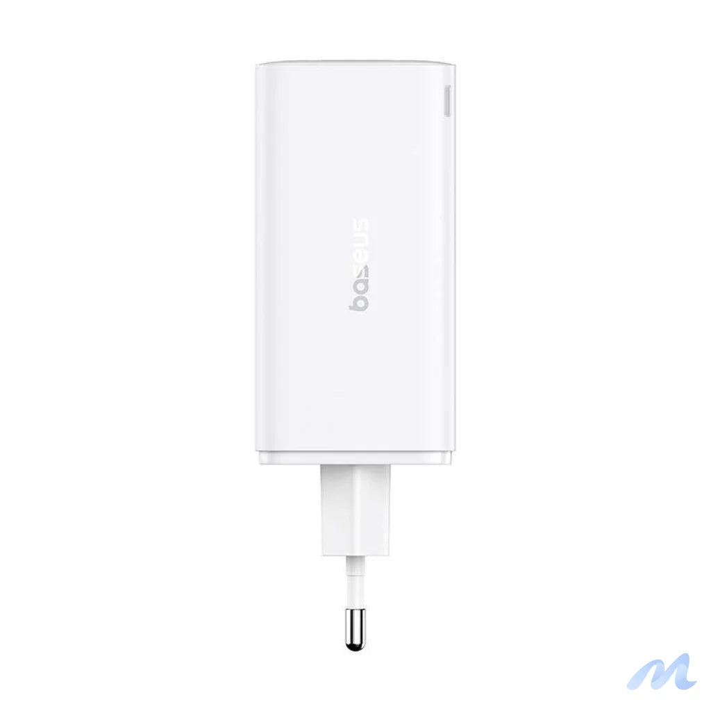 Wall charger Baseus GaN6 Pro 2xUSB-C + 2xUSB, 100W (white)