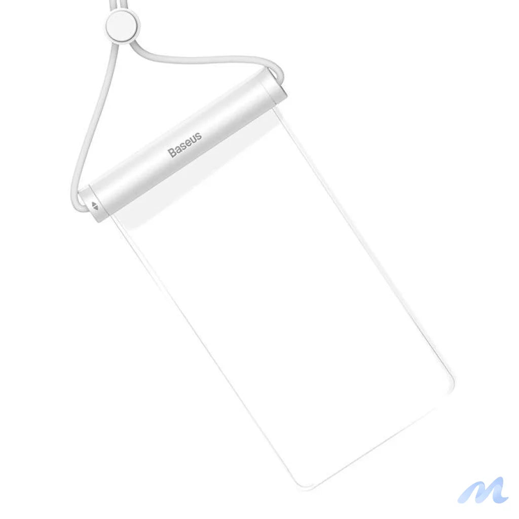 Waterproof phone case Baseus AquaGlide with Cylindrical Slide Lock (white)