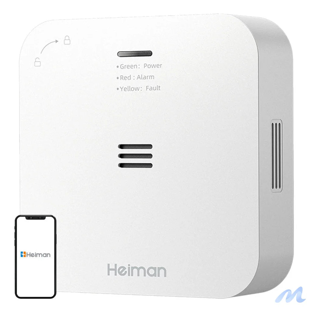 Wireless Alarm CO Heiman HM-720ES-W Interlinked
