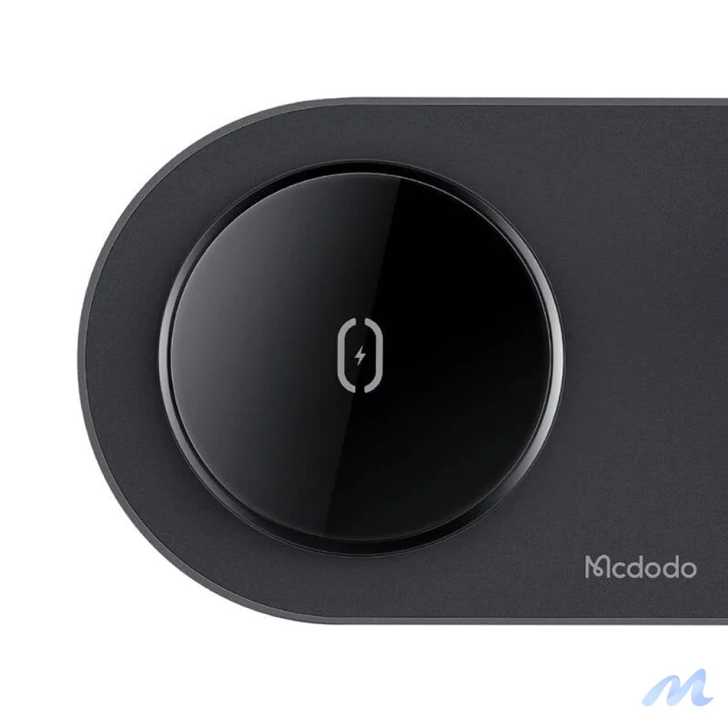 Wireless Charger Mcdodo CH-7061 3 in 1 15W (mobile/TWS/Apple watch) (black)