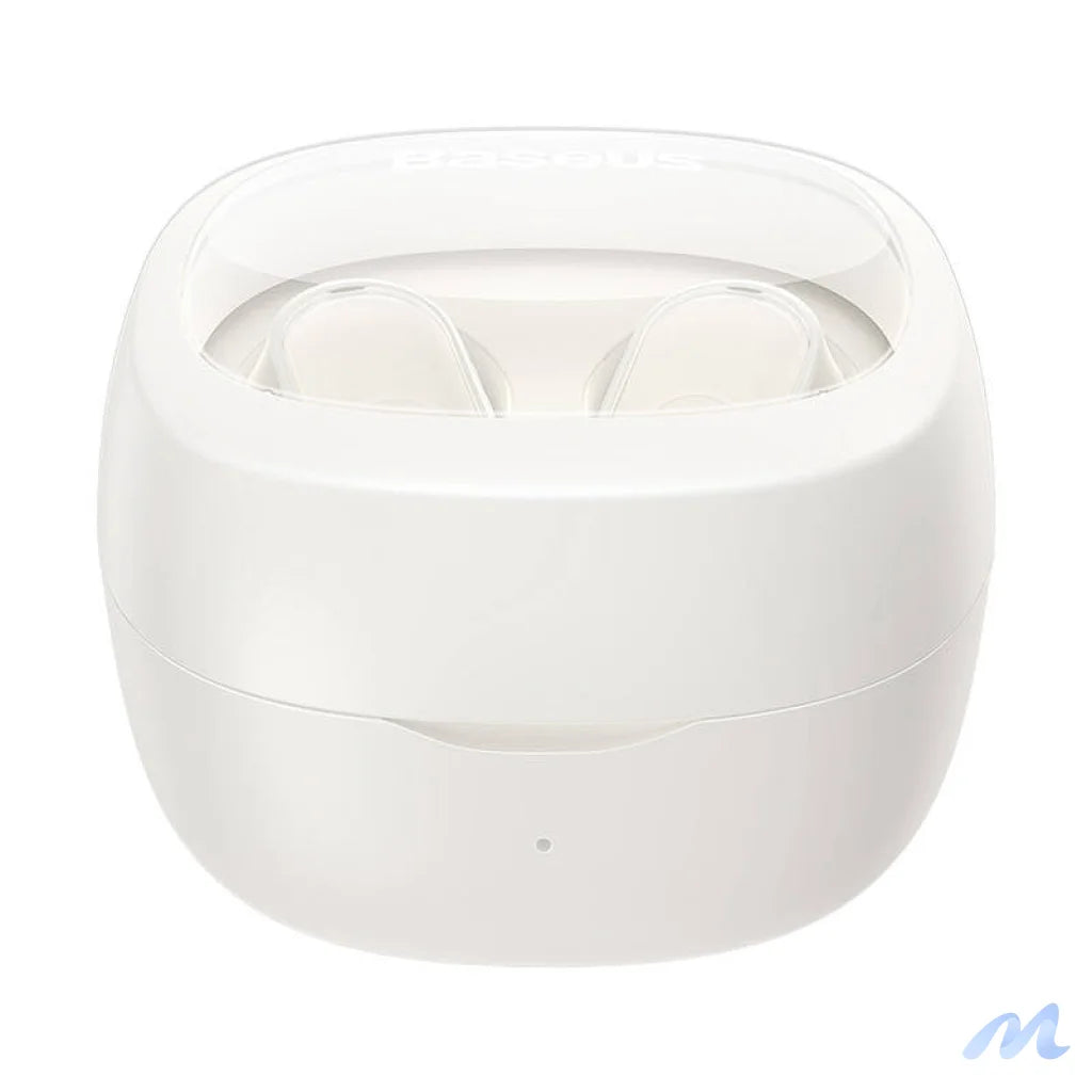 Wireless headphones Baseus Bowie WM02 TWS, Bluetooth 5.0 (white)