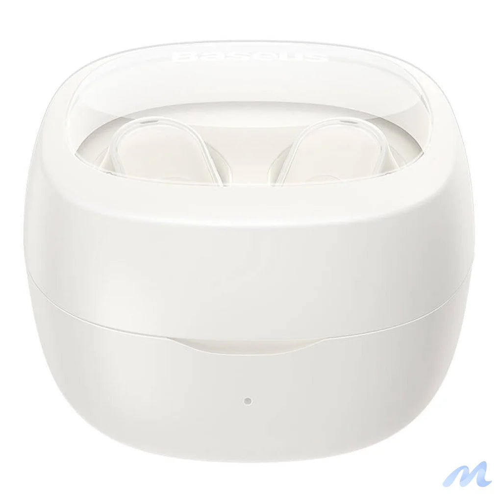 Wireless headphones Baseus Bowie WM02 TWS, Bluetooth 5.0 (white) OS