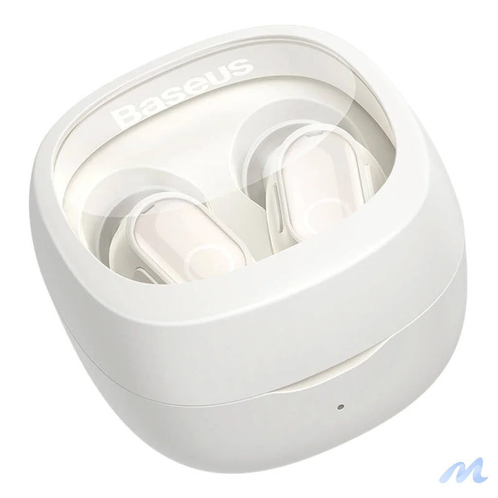 Wireless headphones Baseus Bowie WM02 TWS, Bluetooth 5.0 (white) OS