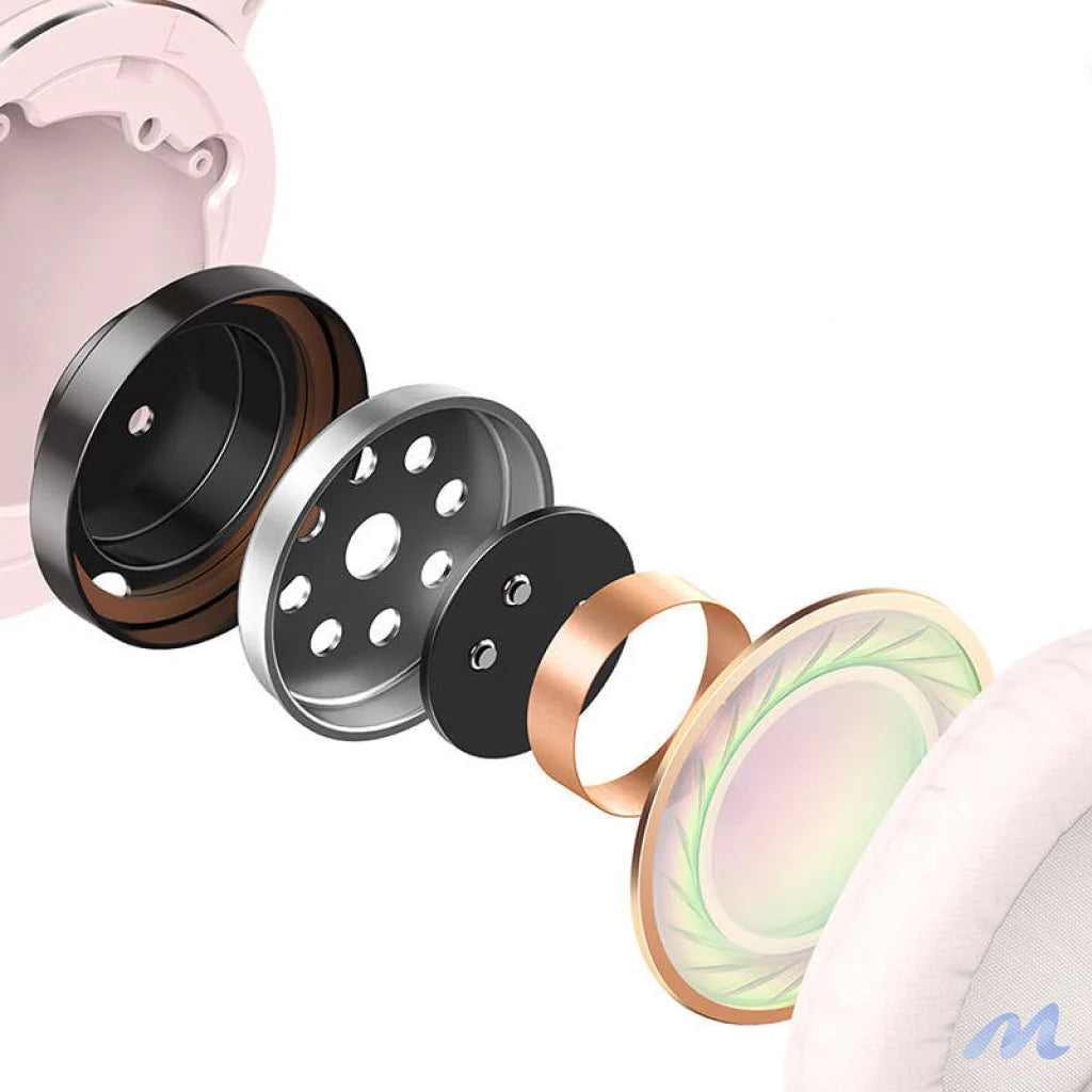 Wireless headphones Baseus Encok D02 PRO (pink)