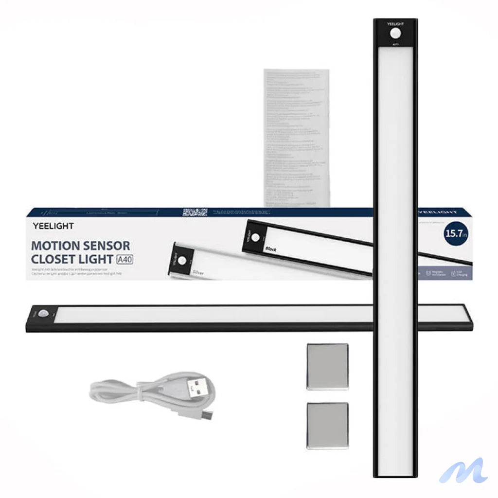 Yeelight Closet Sensor Light 40cm - black 4000 K